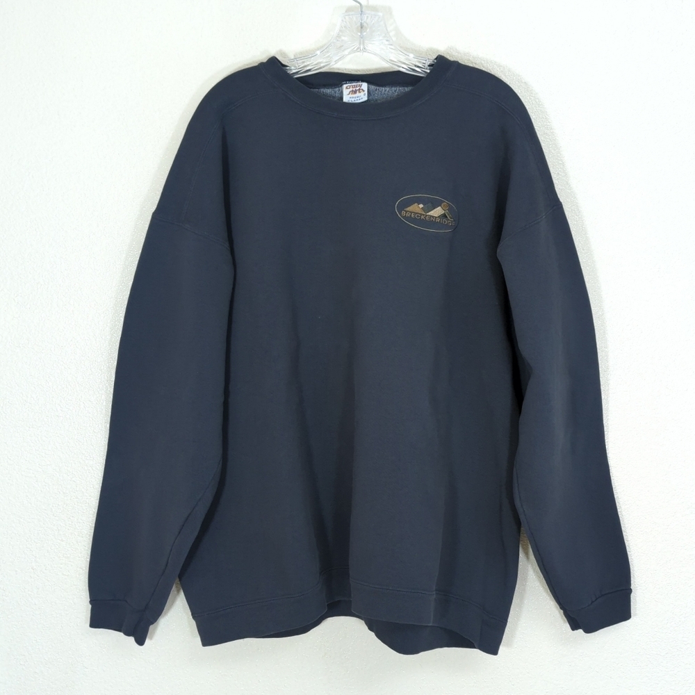 Vintage Crazy Shirts Breckenridge Colorado Crewneck Sweatshirt - Picture 1 of 8